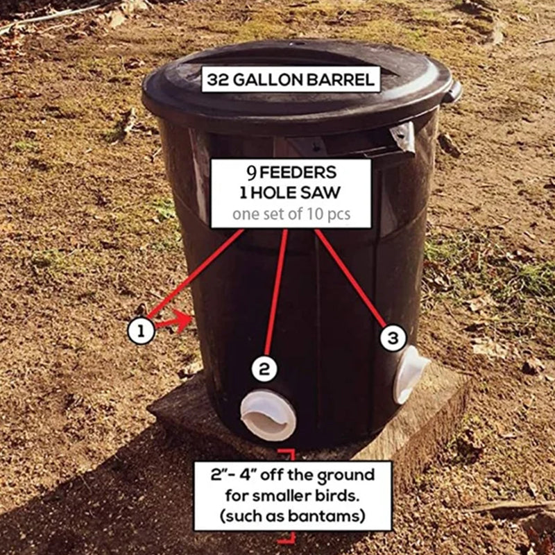 BowLift | Feeding Kit Special Tools For Breeding Chickens Ducks Poultry Accessories