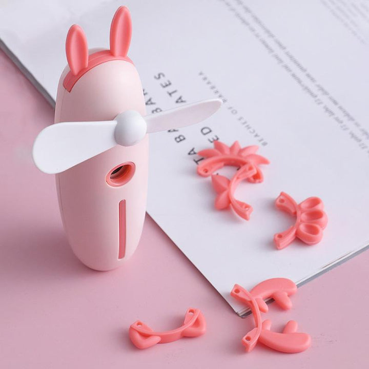 Mini Cartoon Portable Fan | Bowlift