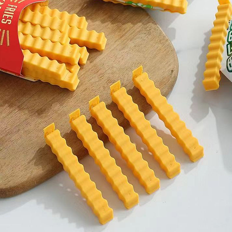 Funny magnetic French fries food closure clip | Bowlift