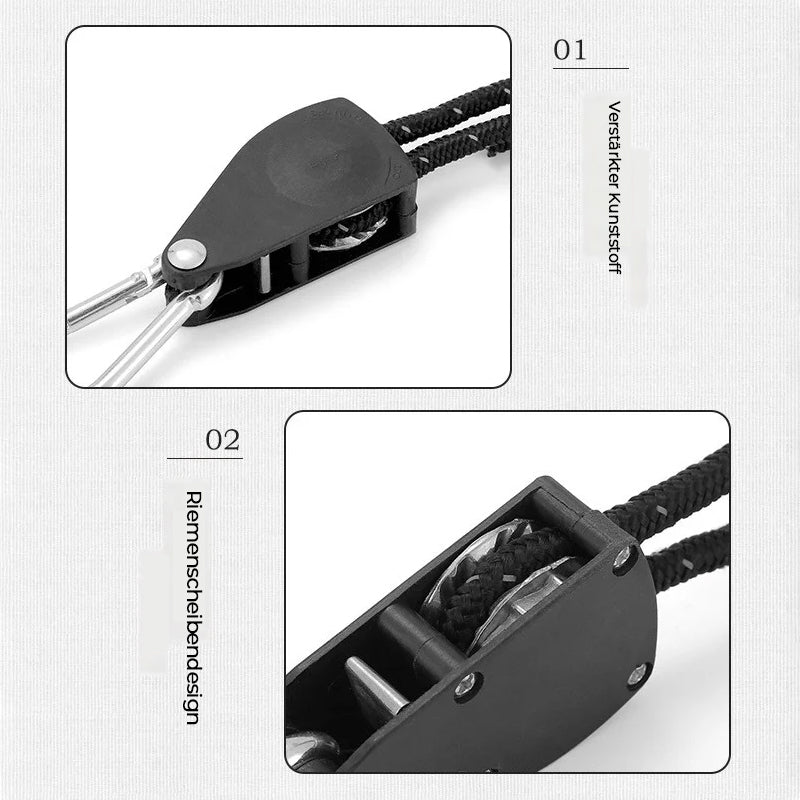 BowLift | Windproof rope for adjusting the pulley
