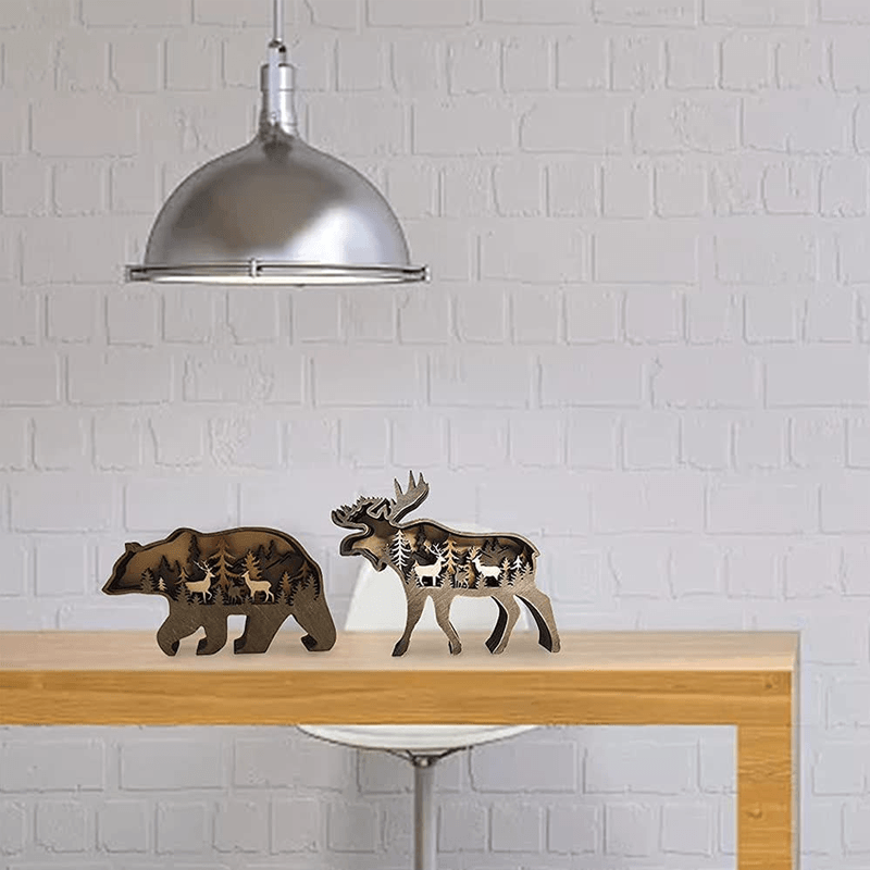 BowLift | 3D Creative Wood Animal Carving Craft Gift