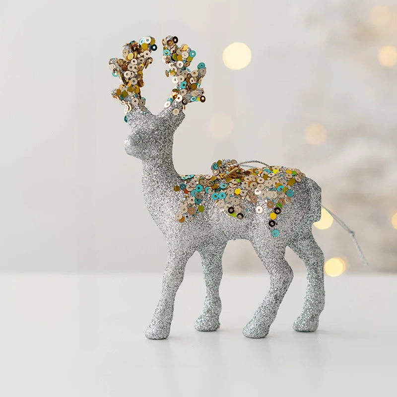 BowLift | Sparkling Deer Ornament – Luxury Christmas Decoration for a Festive Atmosphere
