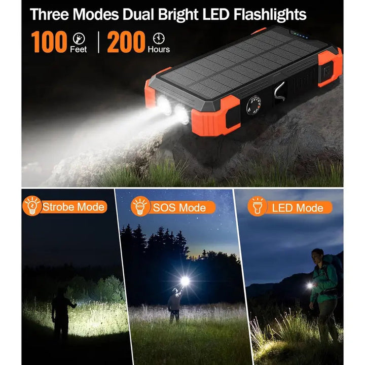 Rivanta Solar-Powerbank Emergency Powerbank IPX4 | Bowlift