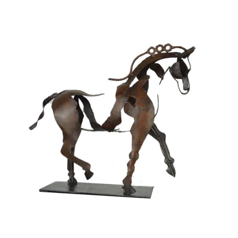 BowLift | Handmade Adonis Metal Horse Sculpture