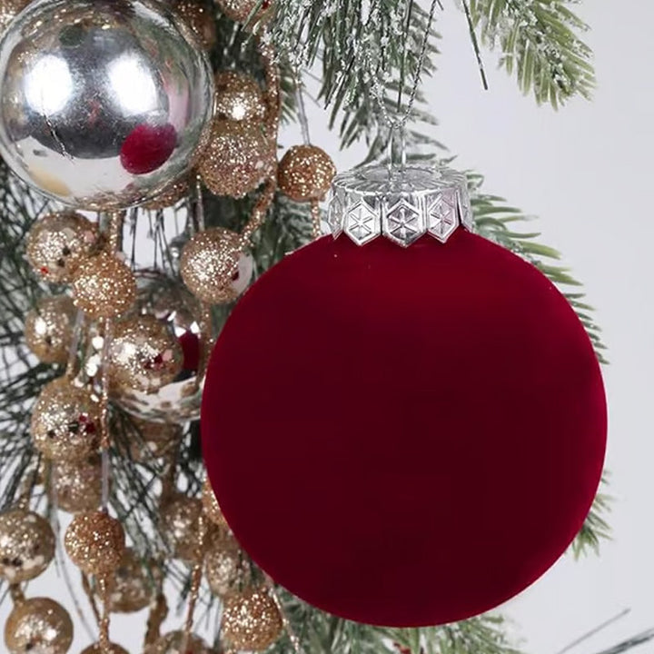BowLift | Velvet Christmas Ornaments. 12 pcs