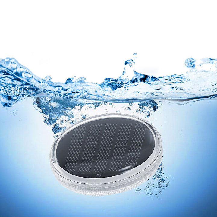 BowLift | 2 PCS - Timer Function Solar-Powered Pool Light with 3 Brightness Levels & 9 Colors