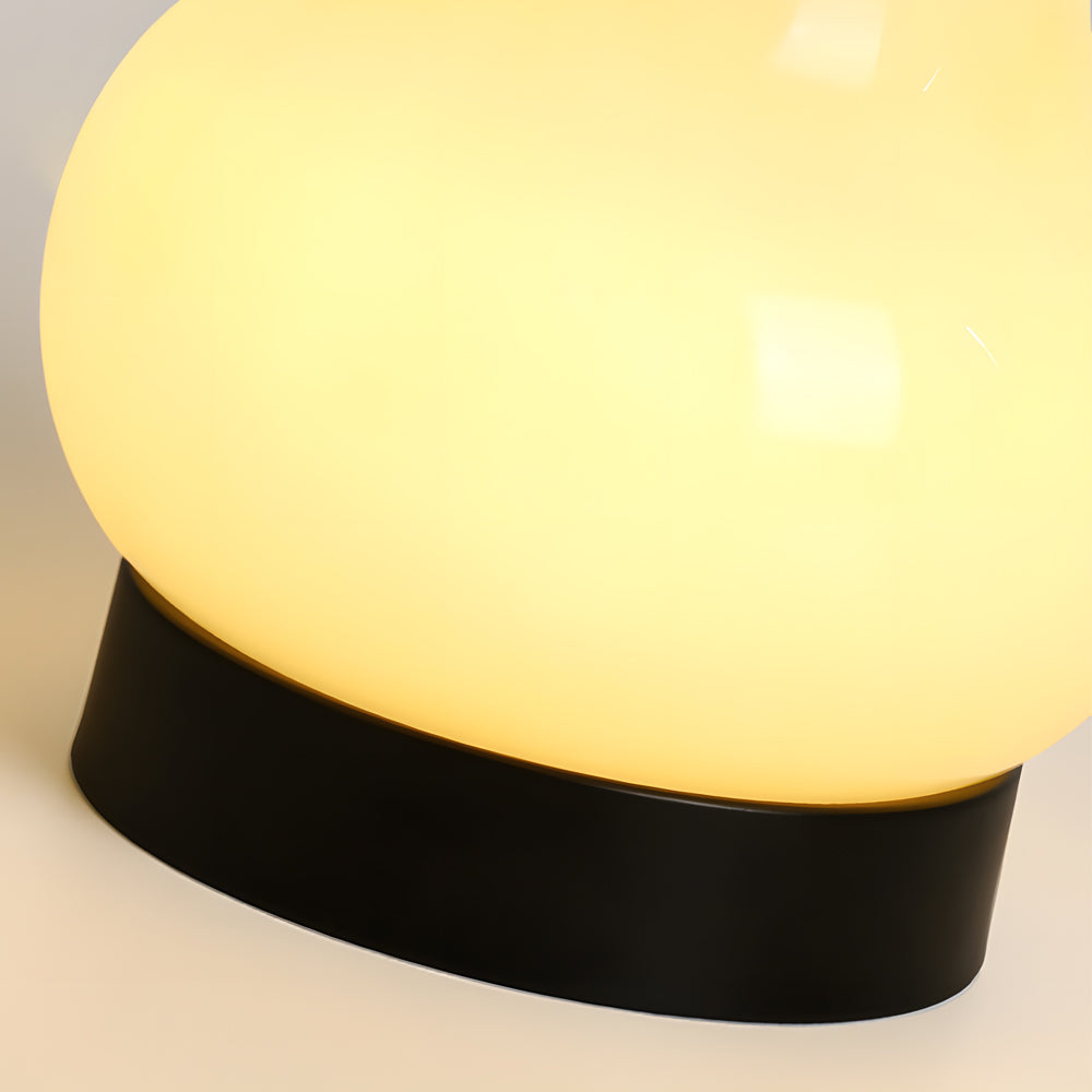 BowLift | Elegant USB Pear-Shaped Table Lamp with Dimmable LED
