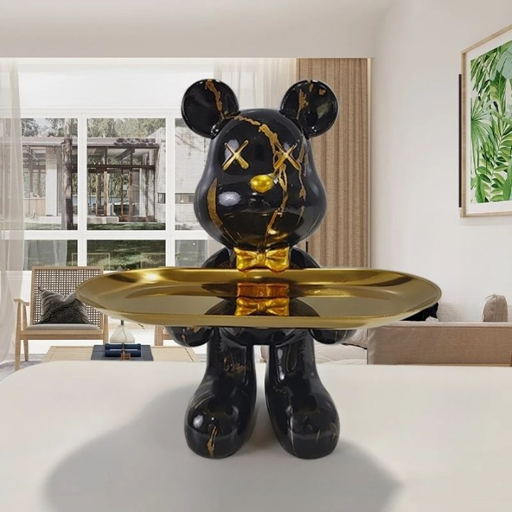 BowLift | BearServe - Bear Sculpture with Tray
