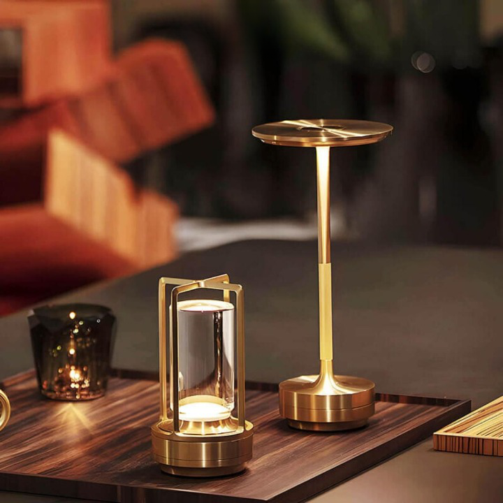BowLift | Wireless Waterproof Table Lamp | Touch-Sensitive, Adjustable Brightness & Ideal for Home Decor
