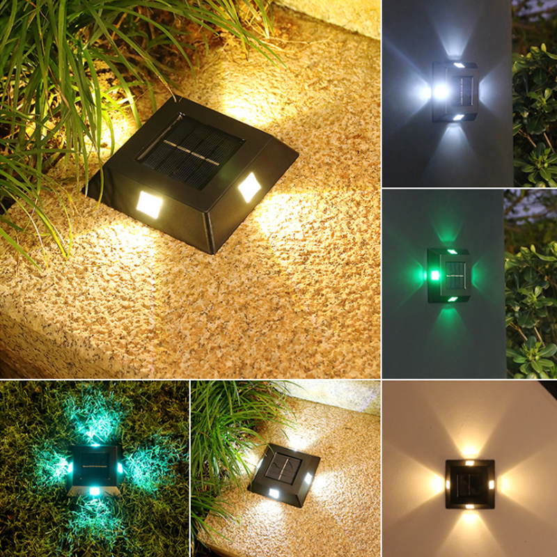 Solar Wall Lamp for Outdoor Areas | Bowlift