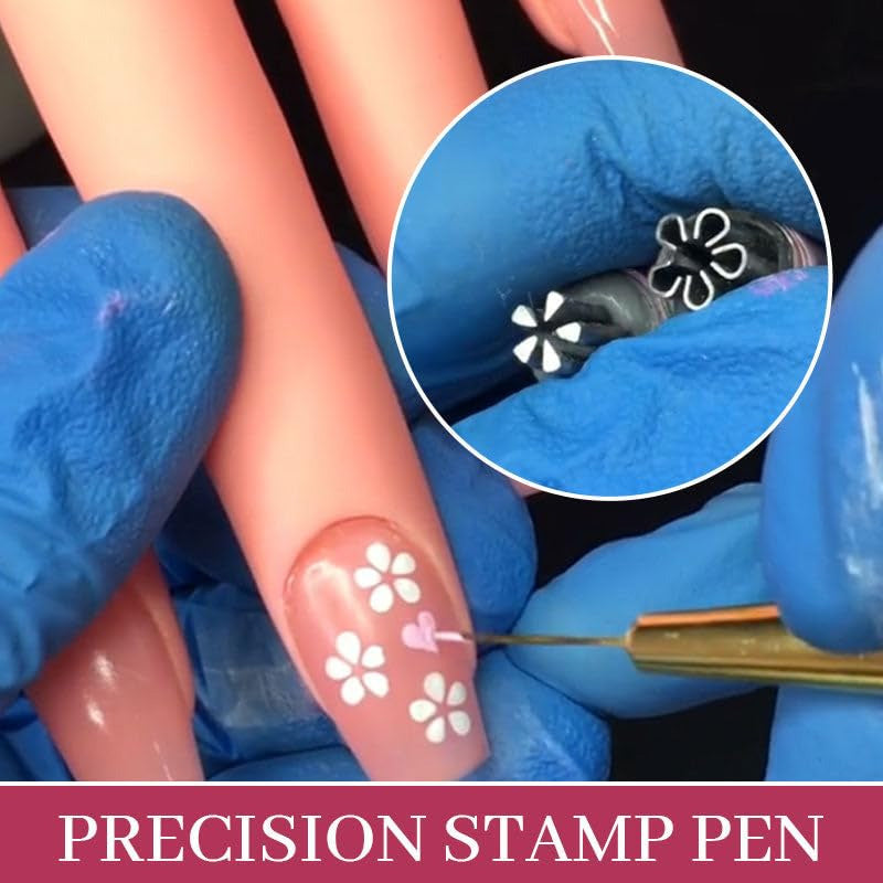 BowLift | 6 pcs DIY Nail Stamp Pen Set