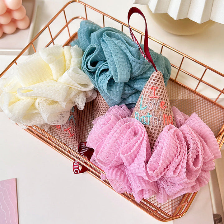 Bath Ball Cute Ice Cream Scrub Towel | Bowlift