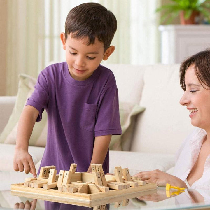 Wooden game board with lockable spinning | Bowlift