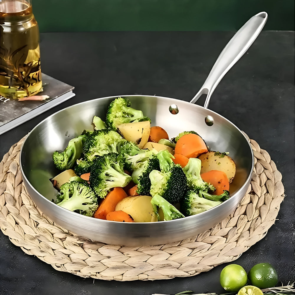 BowLift | Stainless Steel Frying Pan