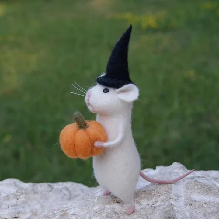 BowLift | Cute Felt Mouse Ornament