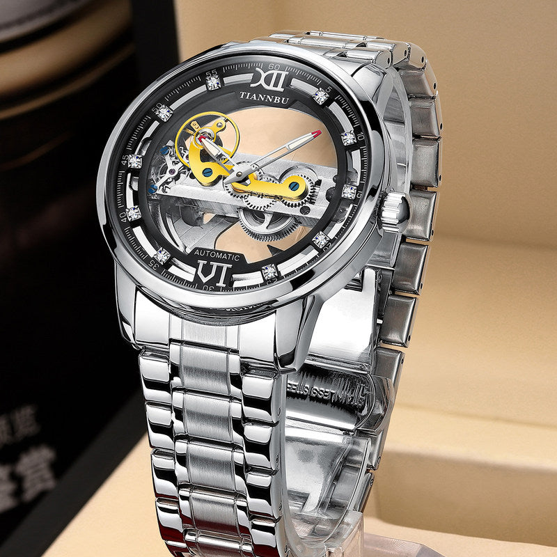 BowLift | Skeleton Tourbillon Ultra Thin Automatic Mechanical Watch
