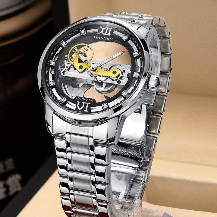 BowLift | Skeleton Tourbillon Ultra Thin Automatic Mechanical Watch