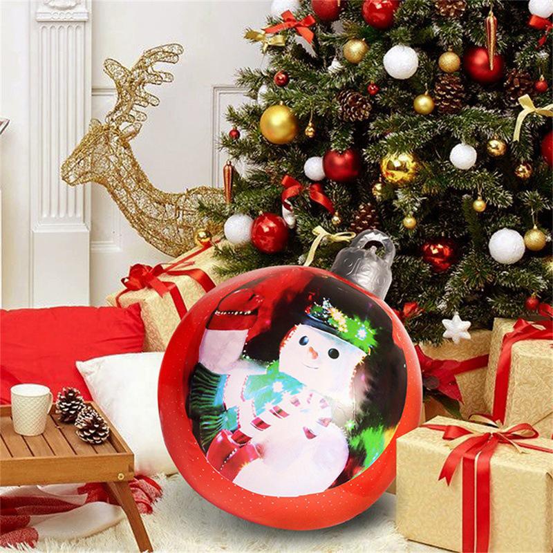 Inflatable Christmas decoration ball for outdoor use | Bowlift