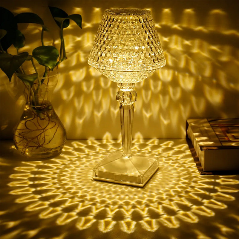 BowLift | Crystal table lamp