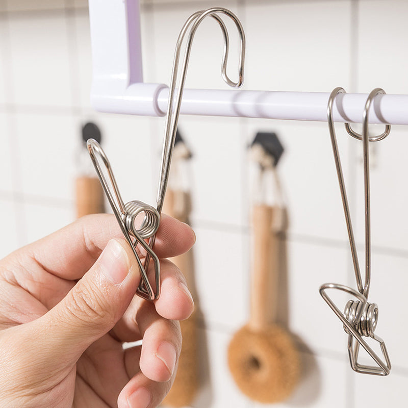 BowLift | Stainless Steel Metal Long Tail Clip