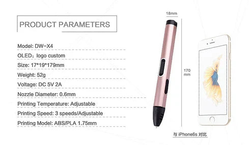 BowLift | 4th Gen 3D Drawing Pen | 3D printing Pen