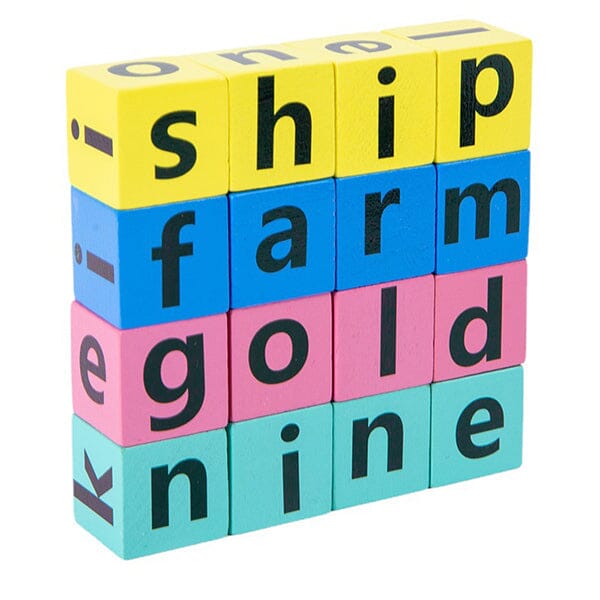 BowLift | Wooden Crossword Puzzle