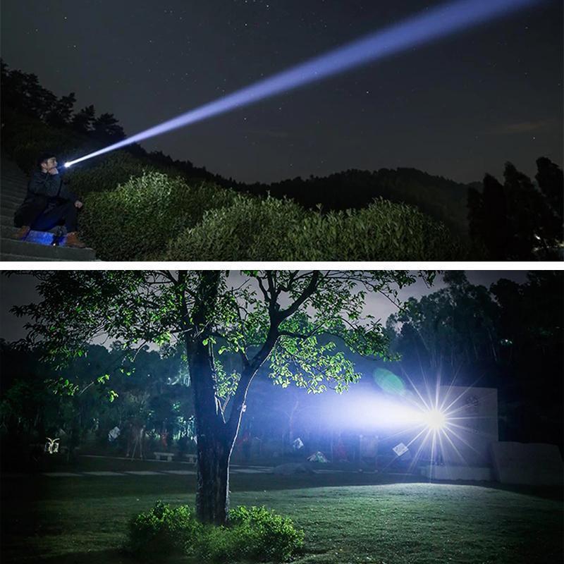 2023 New Year's Sale for a limited time LED flashlight Laser Tactical Rechargeable 90000 Lumens Improved - Buy 2 Get VIP Free Shipping | Bowlift