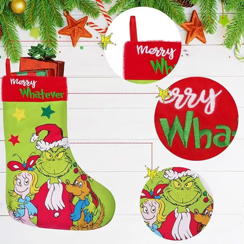 BowLift | Green Christmas Stockings Christmas Decorations