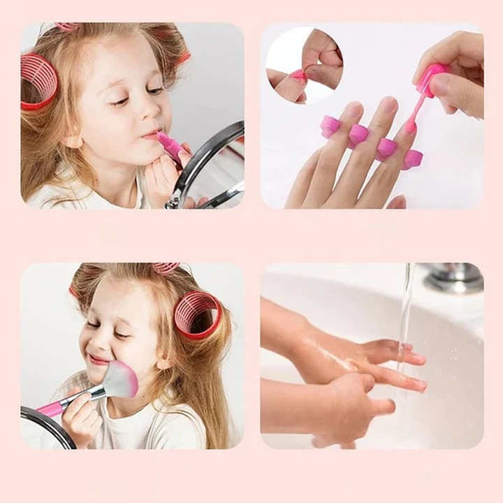BowLift | Princess Glamour – Kids Makeup Play Set | Safe & Fun Pretend Play Kit