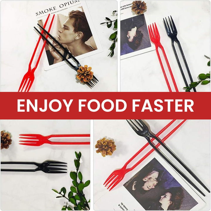 BowLift | Chopsticks and Fork in ONE(50 PCS)