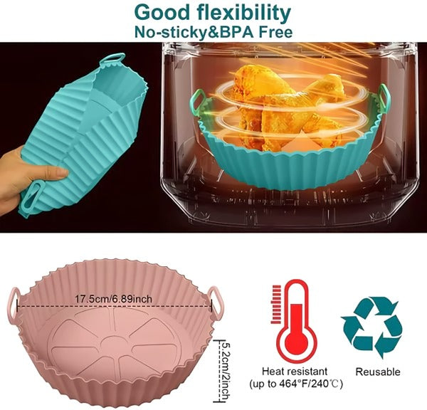 BowLift | Silicone Air Fryer Baking Tray