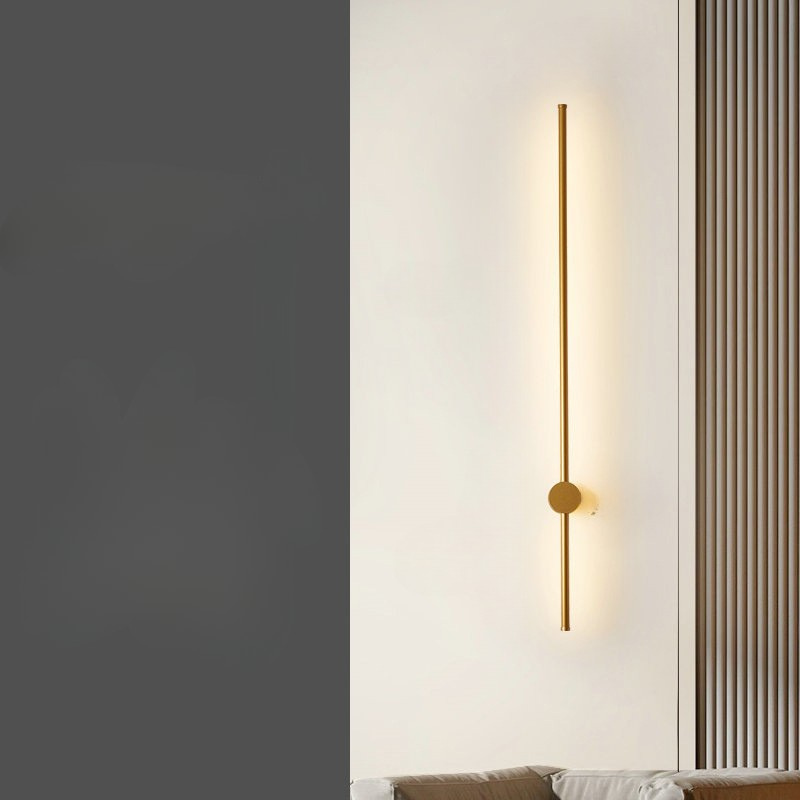 BowLift | NordicRod – Minimalist Wall Lamp with Plug for Chic Interiors
