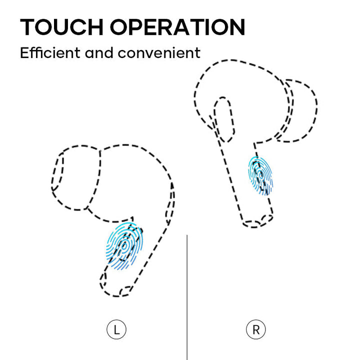 Noise-canceling Bluetooth earbuds | Bowlift