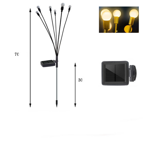 BowLift | LED Solar Garden Light with Flexible Light Balls – Waterproof Decorative Light for Beds and Paths