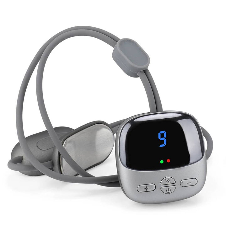 NeckEasePro Portable EMS Cervical Spine Massager | Pain Relief for Neck and Shoulder Tension - Muscle Relaxation Bowlift