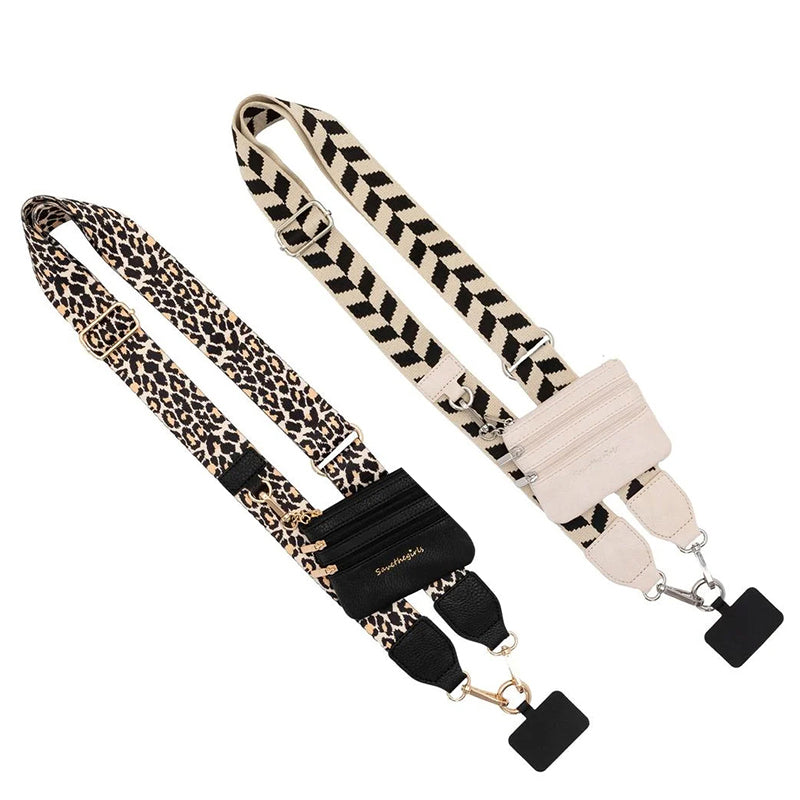 BowLift | Phone Strap with Zippered Pouch