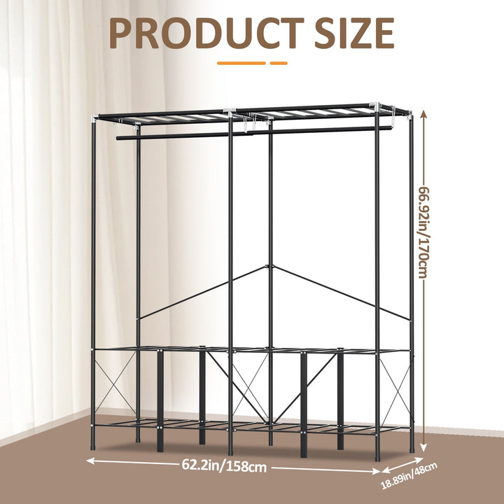 Foldable wardrobe bedroom cabinet | Bowlift