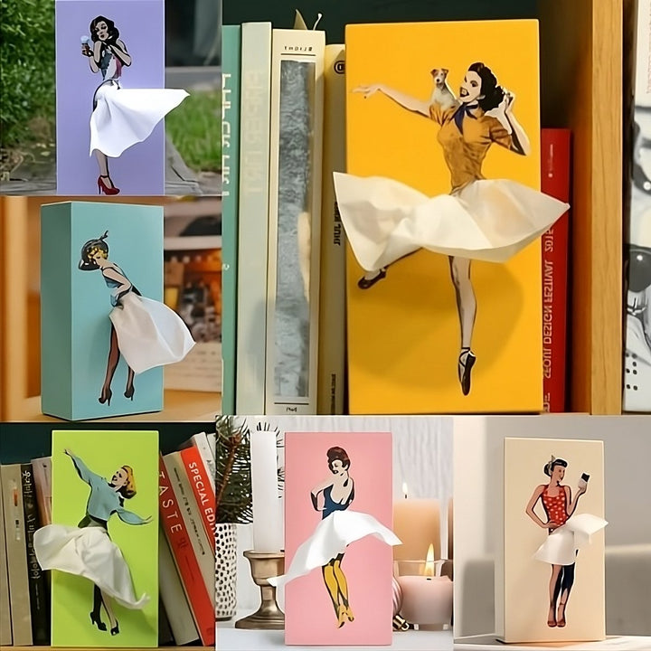 BowLift | Flying Skirt Tissuebox