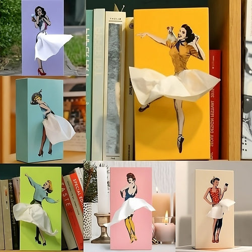 BowLift | Flying Skirt Tissuebox