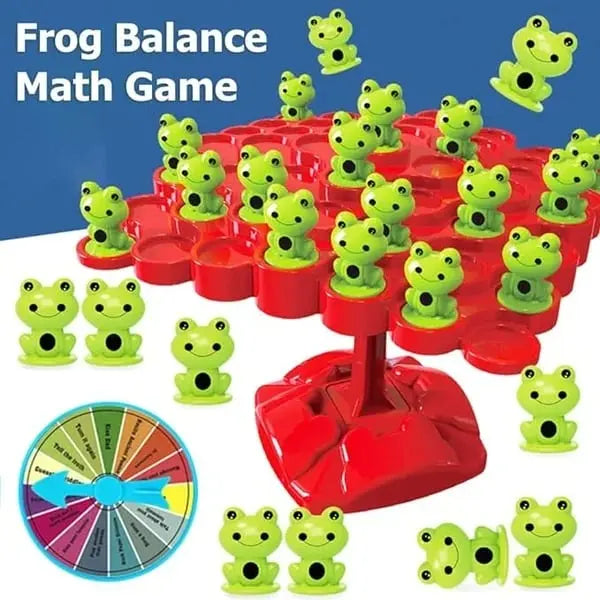 BowLift | Frog Balance Game Set – Montessori Toy for Promoting Motor Skills in Children