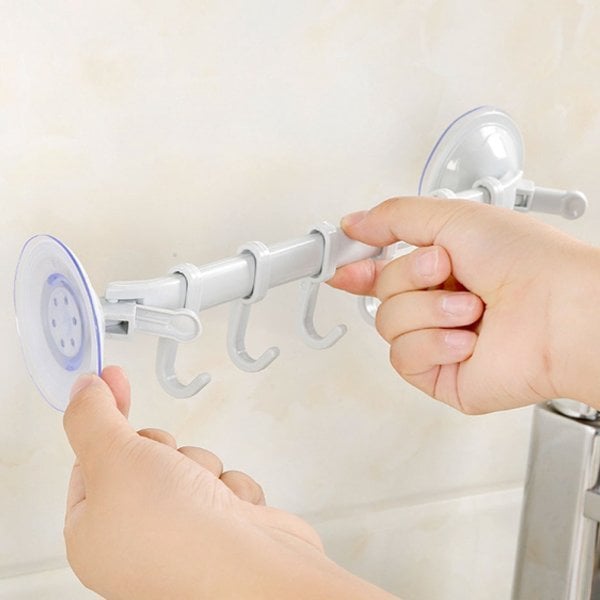 BowLift | Adjustable Suction Shower & Kitchen Storage Hook