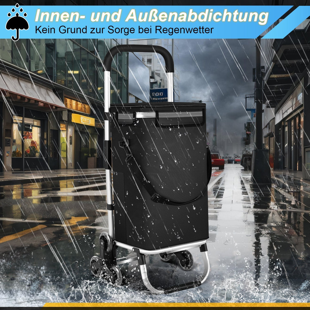 Shopping trolley shopping roller foldable 40L | Bowlift