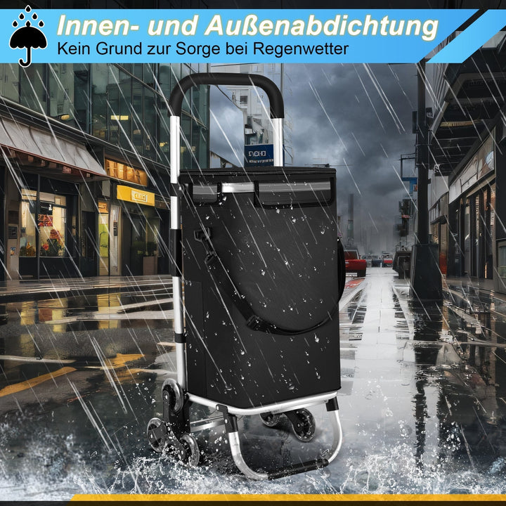 Shopping trolley shopping roller foldable 40L | Bowlift