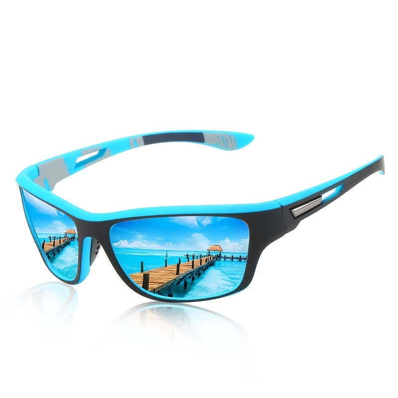 Sport sunglasses for men – Polarized with UV400 protection – VisionX Pro | Bowlift