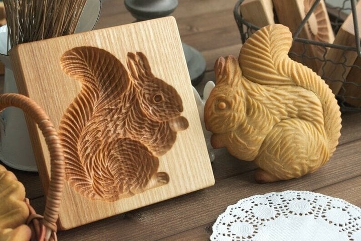 BowLift | Wooden Cookie Mold Set | Engraved Pastry Stamps | Gingerbread & Biscuit Press