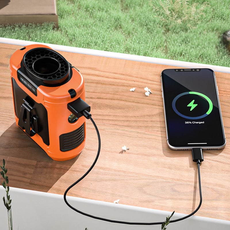 Fan Clip for Belt – Hands-Free Wearable with USB Charging | Bowlift
