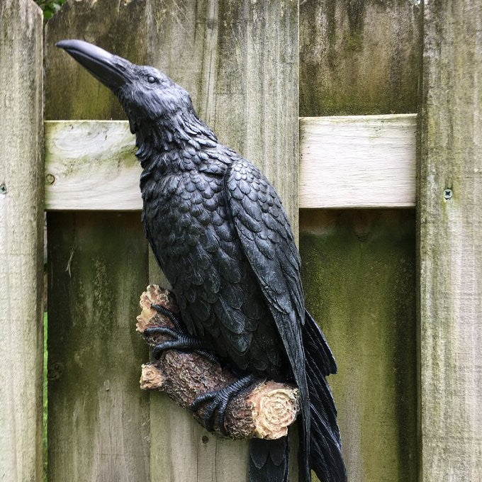 BowLift | Raven's Perch Wall Sculpture