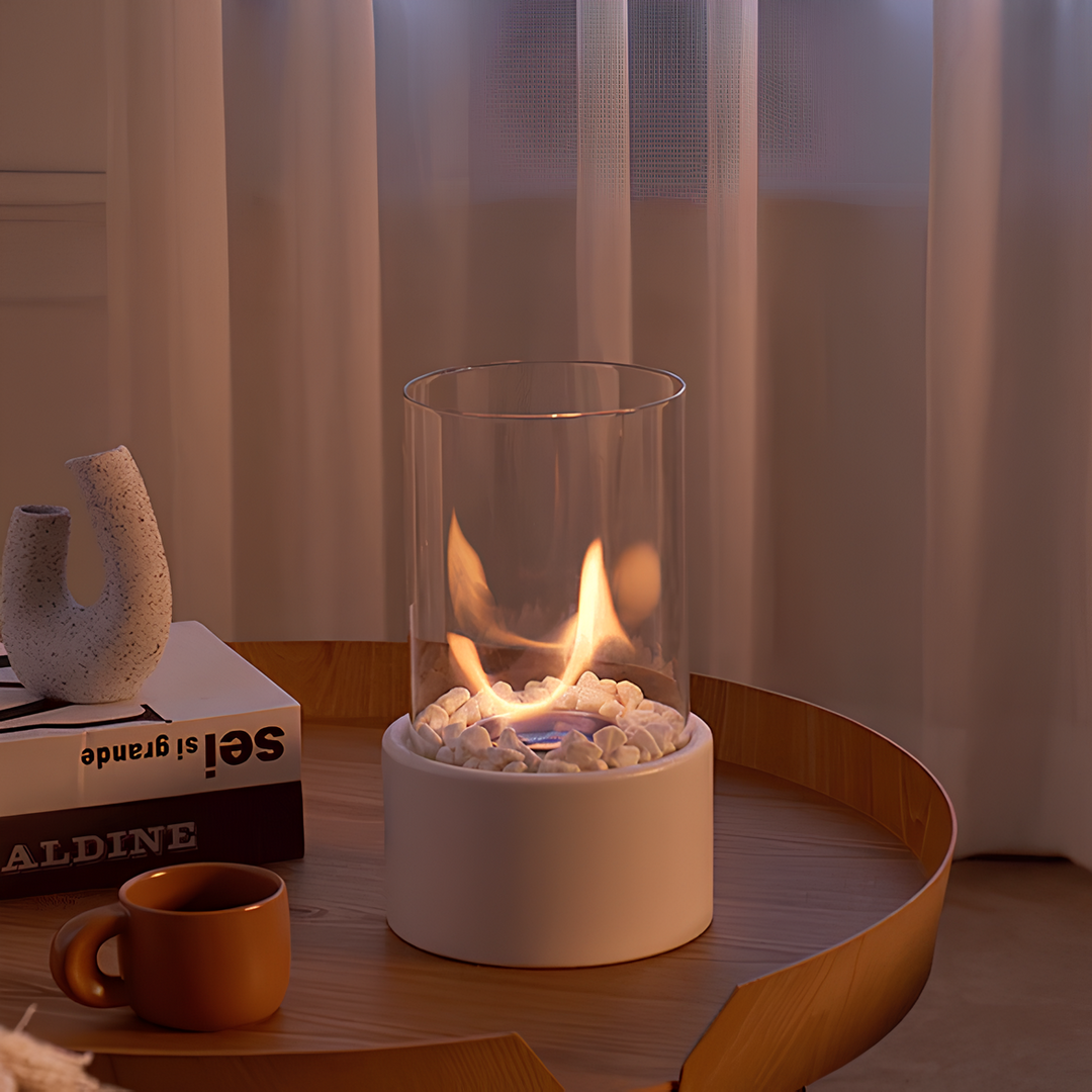 Classic Oil Lamp with Open Flame - Lumora | Bowlift