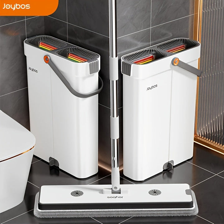 Mop set with bucket | 33 cm or 40 cm flat mop | Bowlift