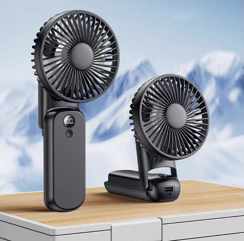 2025 New Handheld Foldable Rechargeable Mini Fan | Bowlift